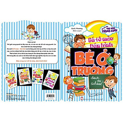 Bộ Sưu Tập Vui Học Tiếng Anh – Bé Tô Màu Dán Hình – Bé Ở Trường