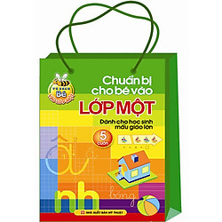 Chuẩn Bị Cho Bé Vào Lớp Một (Túi 5 Cuốn)