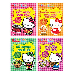 Combo Hello Kitty – Dán Hình (Bộ 4 Quyển)