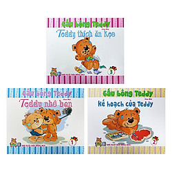 Combo Gấu Bông Teddy (3 Quyển)