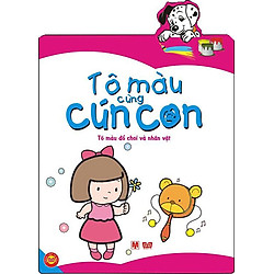 Tô Màu Cùng Cún Con – Tô Màu Đồ Chơi Và Nhân Vật
