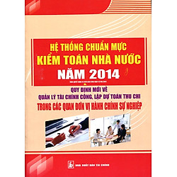 Hệ Thống Chuẩn Mực Kiểm Toán Nhà Nước 2014