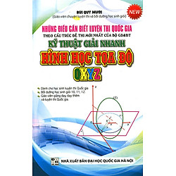 Kỹ Thuật Giải Nhanh Hình Học Tọa Độ OXYZ