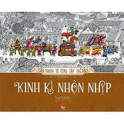 Tranh Tô Màu Tập Thể: Kinh Kì Nhộn Nhịp