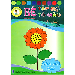 Bé Tập Tô Màu Mẫu Giáo – Các Loài Hoa