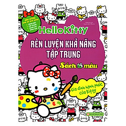 Hello Kitty – Rèn Luyện Khả Năng Tập Trung (Tô Màu)