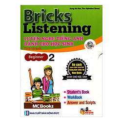 Bricks Listening Beginnner – Luyện Nghe Tiếng Anh Dành Cho Học Sinh Từ 8-16 Tuổi – Beginner 2