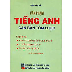 Văn Phạm Tiếng Anh Căn Bản Tóm Lược