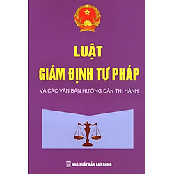 Luật Giám Định Tư Pháp