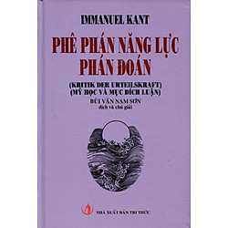 Phê Phán Năng Lực Phán Đoán