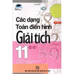Các Dạng Toán Điển Hình Giải Tích Lớp 11 (Tập 2)