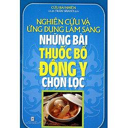 Những Bài Thuốc Bổ Đông Y Chọn Lọc