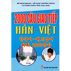 2000 Câu Giao Tiếp Hàn – Việt