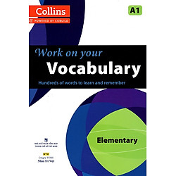 Collins Work On Your Vocabulary – Elementary A1