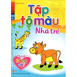 Tập Tô Màu Nhà Trẻ – Chủ Đề Động Vật