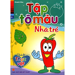 Tập Tô Màu Nhà Trẻ – Chủ Đề Thực Vật