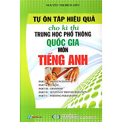 Tự Ôn Tập Hiệu Quả Cho Kì Thi THPT Quốc Gia Môn Tiếng Anh