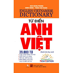 Từ Điển Anh – Việt 39.000 Từ (Tái Bản)