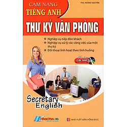 Cẩm Nang Tiếng Anh Thư Ký Văn Phòng (Sách Bỏ Túi) – Kèm CD