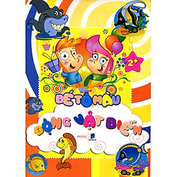 Bé Tô Màu Động Vật Biển