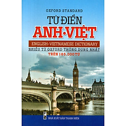 Từ Điển Anh – Việt (Trên 165.000 Từ) – Sách Bỏ Túi