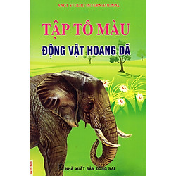 Tập Tô Màu: Động Vật Hoang Dã