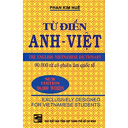 Từ Điển Anh – Việt (90.000 Từ) – Sách Bỏ Túi