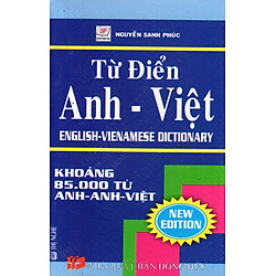 Từ Điển Anh – Việt (Khoảng 85.000 Từ) – Sách Bỏ Túi