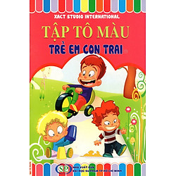 Tập Tô Màu: Trẻ Em Con Trai (77)
