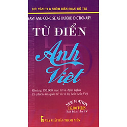 Từ Điển Anh – Việt (Khoảng 135.000 Từ)