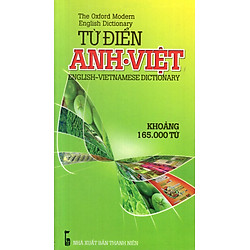 Từ Điển Anh – Việt (Khoảng 165.000 Từ) – Sách Bỏ Túi