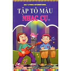 Tập Tô Màu Nhạc Cụ