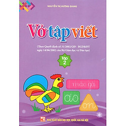 Vở Tập Viết (Tập 2)