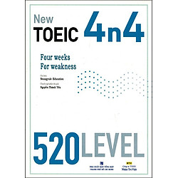 New TOEIC 4n4 520 Level (Kèm CD)