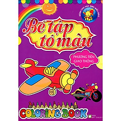 Bé Tập Tô Màu – Phương Tiện Giao Thông