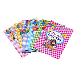 Combo Bộ Tập Tô Chữ Cái – Trọn Bộ 6 Cuốn (Tái Bản)