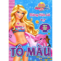 Tô Màu Barbie – Nàng Tiên Cá (Tặng Kèm Hình Dán)