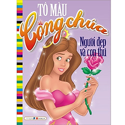 Tô Màu Công Chúa – Người Đẹp Và Con Thú