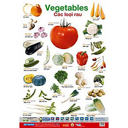 Poster Lớn – Các Loại Rau