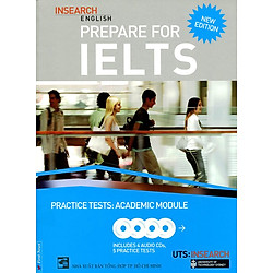 Prepare For Ielts Academic Practice Tests (Kèm 4 CD) – Khổ Lớn