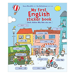My First English Sticker Book – Sách Sticker Đầu Tiên Của Em