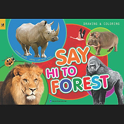 Say Hi To Forest (Sách Vẽ – Tô Màu)