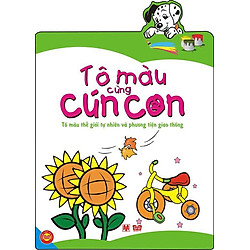 Tô Màu Cùng Cún Con – Tô Màu Thế Giới Tự Nhiên Và Phương Tiện Giao Thông