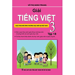 Giải Tiếng Việt Lớp 3 (Tập 1B) 