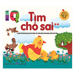 Phát Triển IQ Cho Trẻ Từ 0-4 Tuổi – Tìm Chỗ Sai (Tập 2)