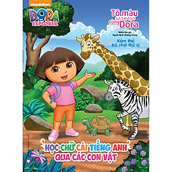 Tô Màu Sáng Tạo Cùng Dora – Học Chữ Cái Tiếng Anh Qua Các Con Vật