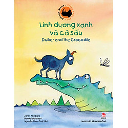 Trăng Châu Phi – Linh Dương Xanh Và Cá Sấu (Song Ngữ Việt Anh)