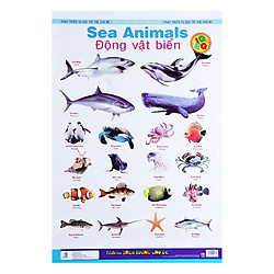 Tranh Treo Tường Cho Bé – Động Vật Biển