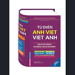 Từ Điển Anh Việt – Việt Anh (Bìa Cứng)