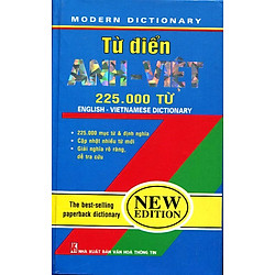 Từ Điển Anh – Việt (225.000 Từ)